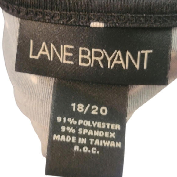 Lane Bryant Black and White Polka Dot Camisole - Picture 3 of 3